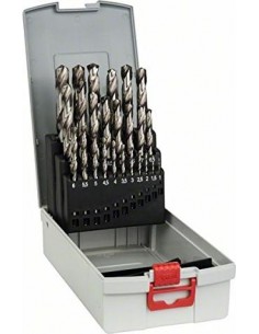 Bosch ProBox metal drill set HSS-G, DIN 338, 135 °...