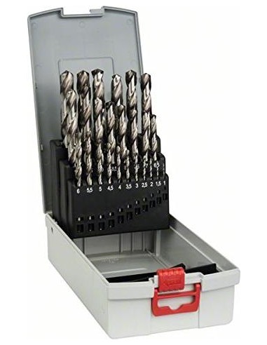 Bosch ProBox metal drill set HSS-G, DIN 338, 135 ° (2608587017)