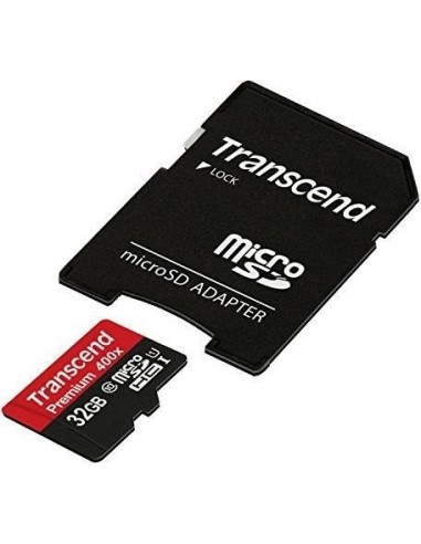 Transcend microSDHC Card 32GB Pre, memory card...