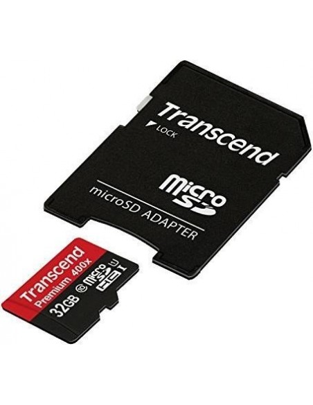 Transcend microSDHC Card 32GB Pre, memory card (TS32GUSDU1)