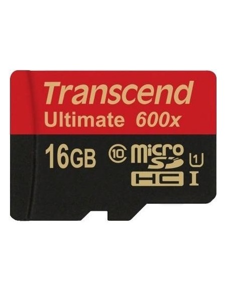 Transcend microSDHC Card Ultra UHS-I 16GB memory card (TS16GUSDHC10U1)