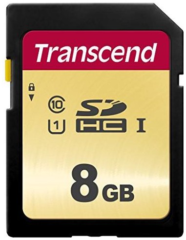 Transcend 500S 8 GB SDHC memory card (TS8GSDC500S)