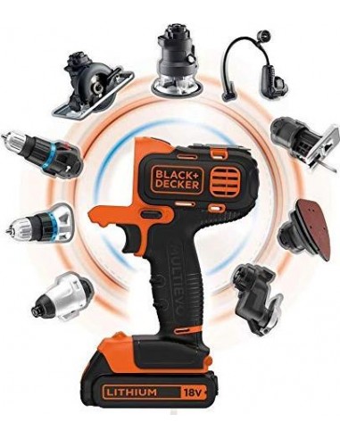 BLACK+DECKER Cordless multifunction drill Multievo MT218KB (MT218KB-QW)