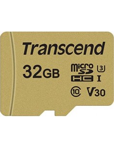 Transcend microSDHC Card 32 GB memory card (TS32GUSD500S)