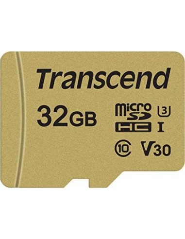 Transcend microSDHC Card 32 GB memory card (TS32GUSD500S)