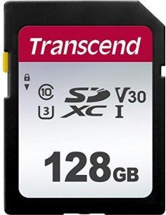 Transcend 300S 128GB SDXC, Memory Card (TS128GSDC300S)
