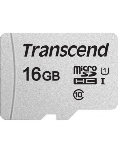 Transcend microSDHC Card 16GB Memory Card (TS16GUSD300S)
