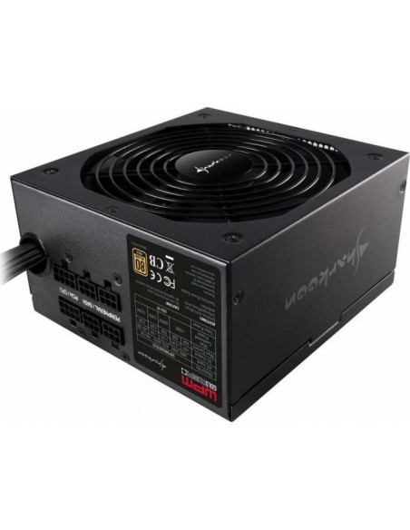 Sharkoon WPM Gold ZERO 650W PC Power Supply (4044951026555)