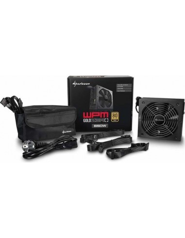 Sharkoon WPM Gold ZERO 650W PC Power Supply...