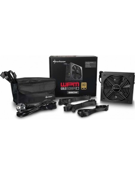 Sharkoon WPM Gold ZERO 650W PC Power Supply (4044951026555)