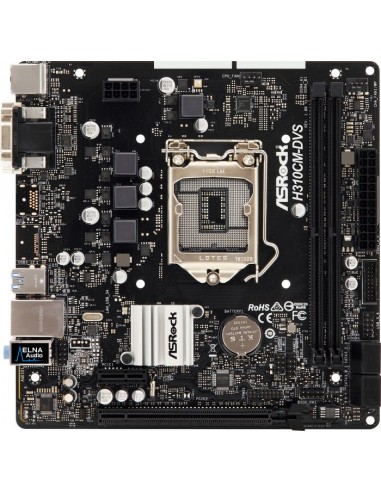 ASRock H310CM-DVS, motherboard (90-MXB8K0-A0UAYZ)