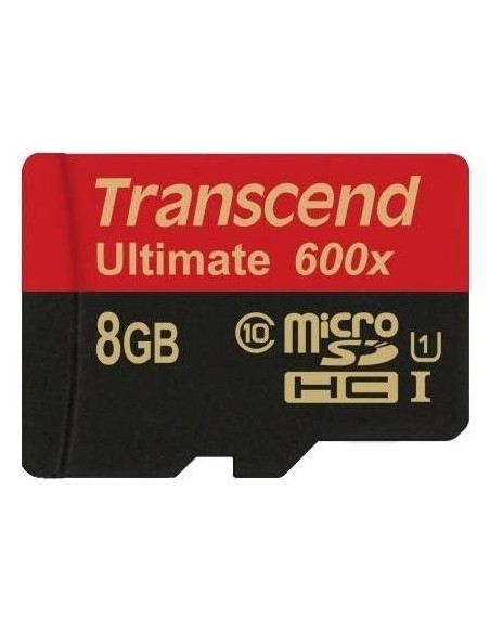 Transcend microSDHC Card UHS-I Ultra 8 GB Memory Card (TS8GUSDHC10U1)