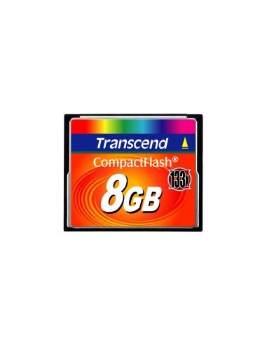 Transcend CompactFlash card 8GB memory card (TS8GCF133)