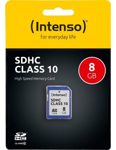 Intenso Secure Digital SDHC Card 8GB Memory...