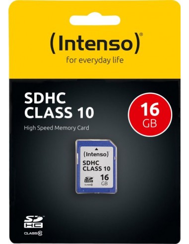 Intenso Secure Digital SDHC Card 16GB Memory...