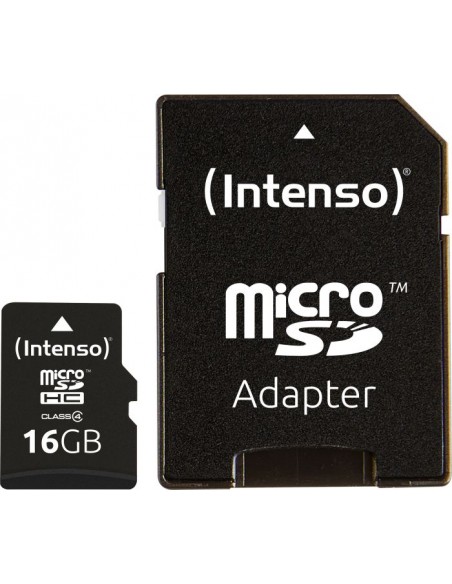 Intenso microSDHC 16 GB, memory card (3403470)