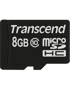 Transcend microSDHC Card 8GB Memory Card (TS8GUSDC10)