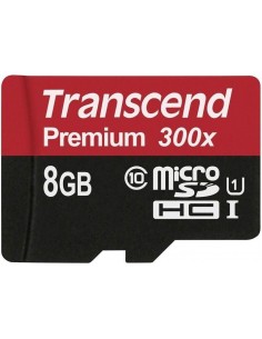 Transcend microSD 8GB memory card (TS8GUSDU1) 2
