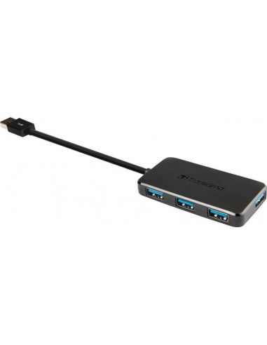 Transcend 4-port USB 3.0 hub, USB hub (TS-HUB2K)