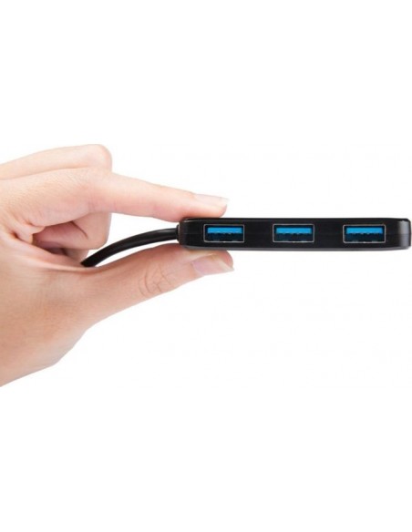 Transcend 4-port USB 3.0 hub, USB hub (TS-HUB2K)