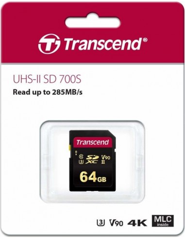 Transcend 700S 64 GB, memory card (TS64GSDC700S)