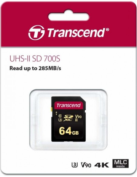 Transcend 700S 64 GB, memory card (TS64GSDC700S)