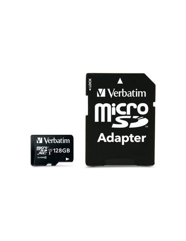 Verbatim 128 GB microSDHC, Memory Card (44085)