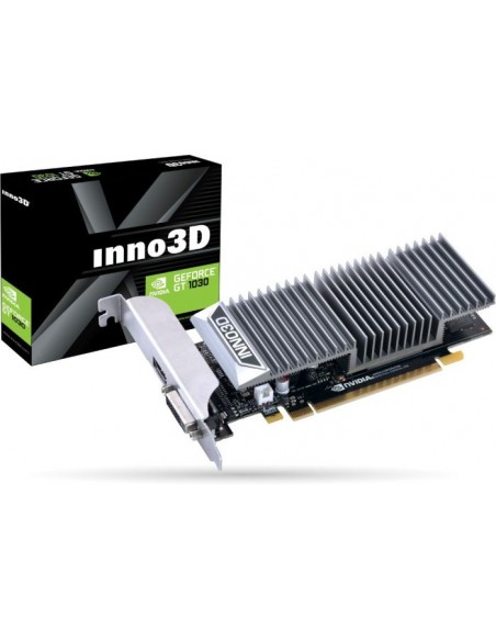 INNO3D  GeForce 1030 0dB, video card (N1030-1SDV-E5BL)