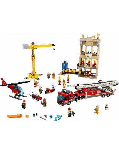 LEGO 60216 City firefighters in the city,...