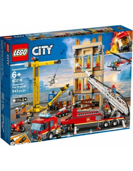 LEGO 60216 City firefighters in the city, construction toys (60216)