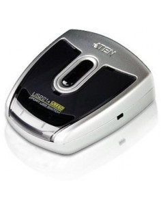 ATEN 2-port USB 2.0 Peripheral Switch US 221A, USB hub...