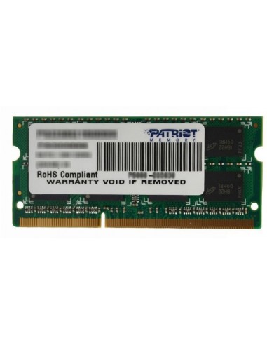 Patriot SO-DIMM 4GB DDR3-1600, memory...