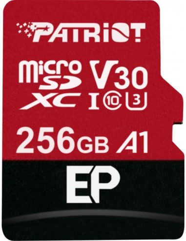 Patriot EP Series 256 GB microSDXC, memory card...