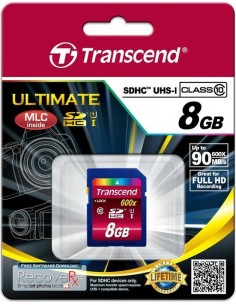 Transcend Secure Digital SDHC UHS-I 8GB memory card... 2