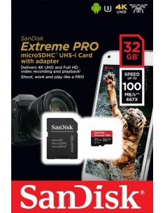 SanDisk Extreme PRO microSDHC 32GB Memory Card...