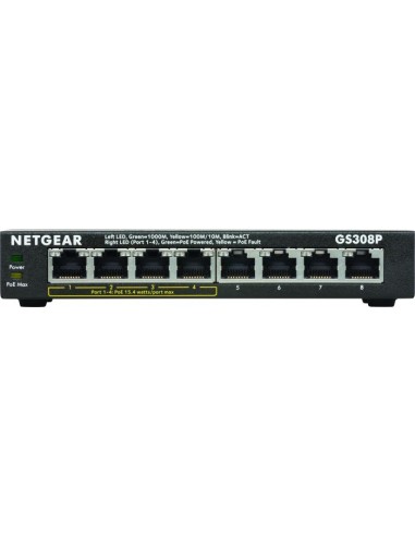 Netgear GS308P, Switch (GS308P-100PES)