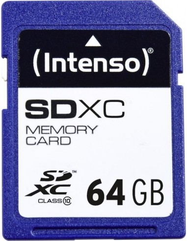 Intenso Secure Digital Card 64 GB SDXC, Memory...