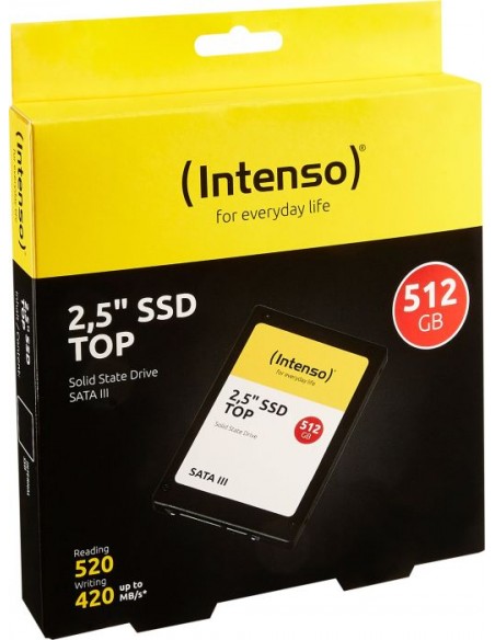 Intenso TOP SSD 512 GB Solid State Drive (3812450)