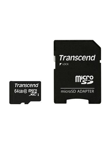Transcend 64 GB microSDXC, memory card (TS64GUSDXC10)