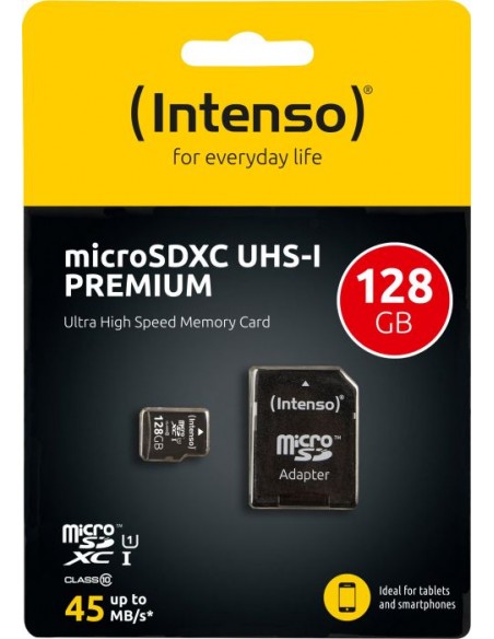 Intenso 128 GB microSDHC, Memory Card (3423491)