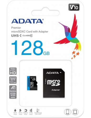 ADATA Premier 128 GB microSDHC, Memory Card...