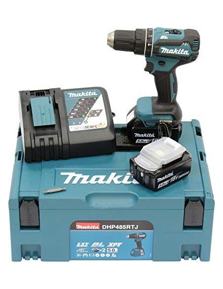 Makita Cordless Hammer DHP485RTJ, 18Volt (DHP485RTJ)