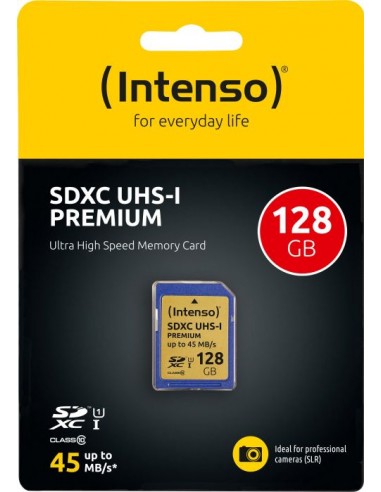 Intenso 128GB SDXC, Memory Card (3421491)