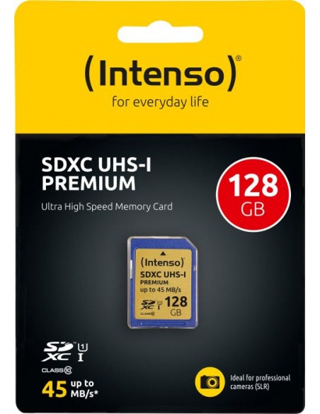 Intenso 128GB SDXC, Memory Card (3421491)