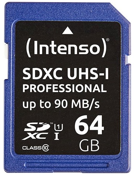 Intenso 64 GB SDXC, memory card (3431490)