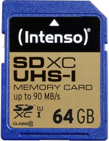 Intenso 64 GB SDXC, memory card (3431490)