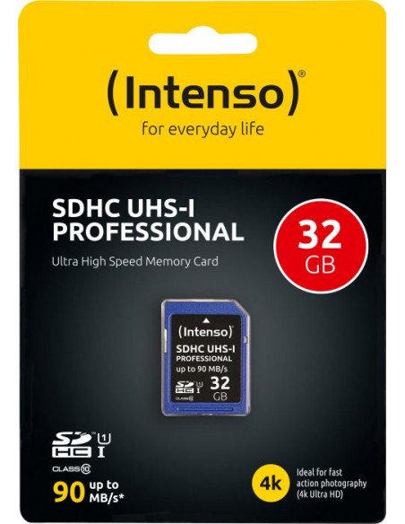 Intenso 32 GB SDHC Memory Card (3431480)