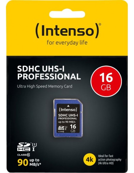 Intenso 16 GB SDHC Memory Card (3431470)