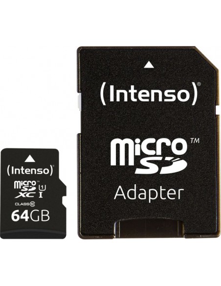 Intenso 64 GB microSDXC, memory card (3433490)