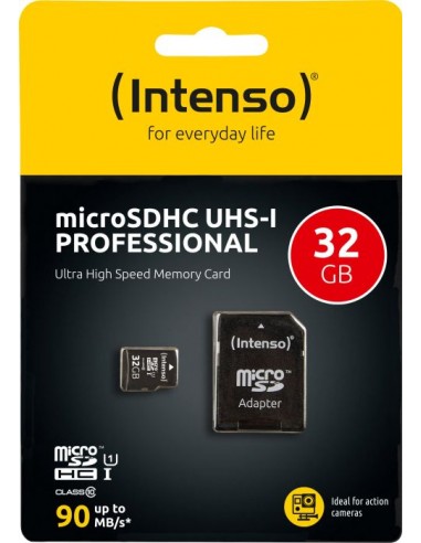 Intenso 32GB microSDHC, Memory Card (3433480)